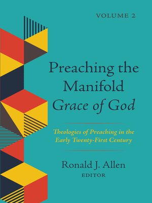 cover image of Preaching the Manifold Grace of God, Volume 2